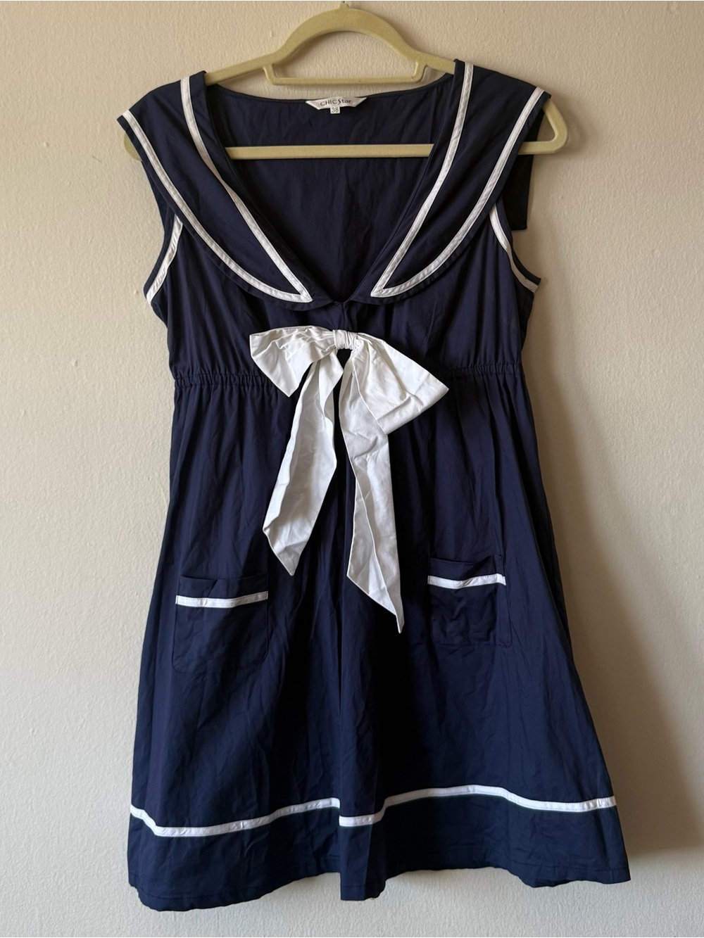 Navy blue sailor dress / Japanese School Uniform